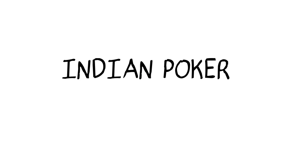Fonte indian poker