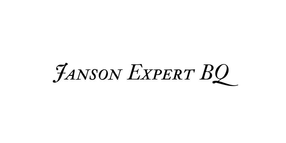 Fonte Janson Expert BQ