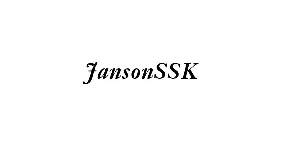 Fonte JansonSSK