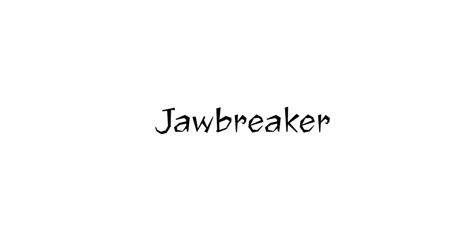 Fonte Jawbreaker