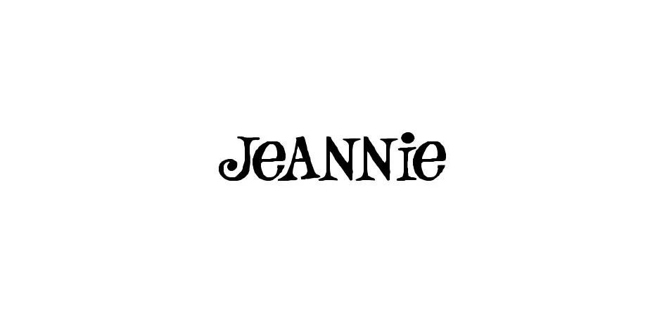 Fonte Jeannie