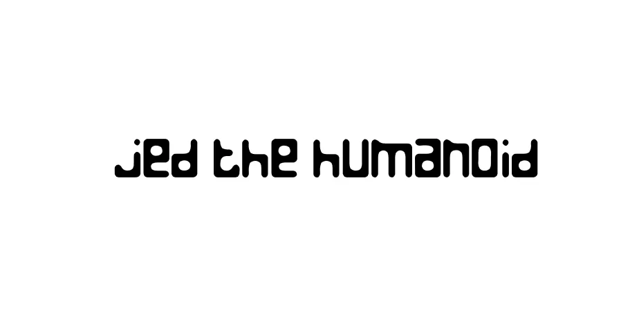 Fonte Jed the Humanoid