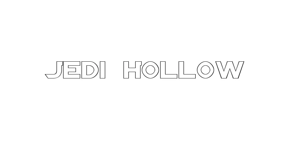 Fonte Jedi Hollow