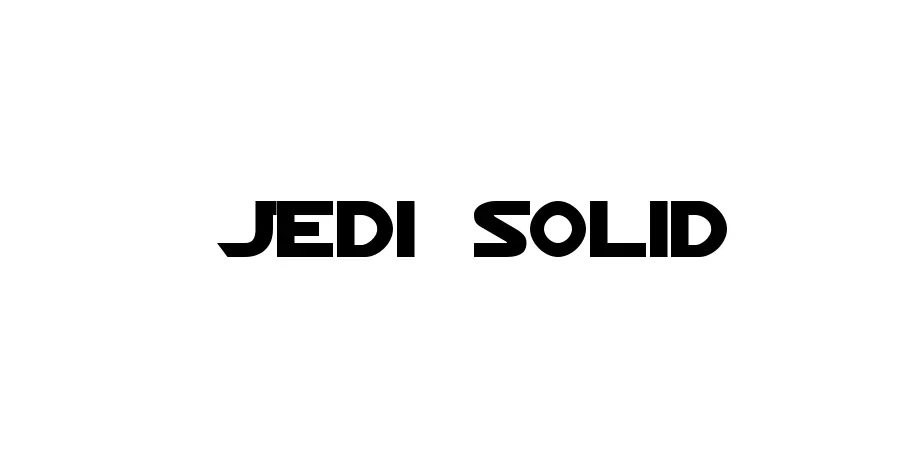 Fonte Jedi Solid