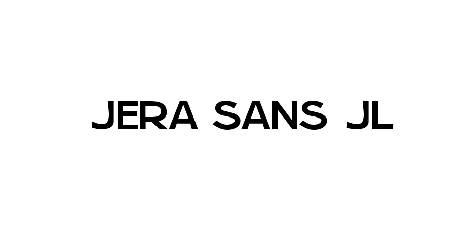 Fonte Jera Sans JL