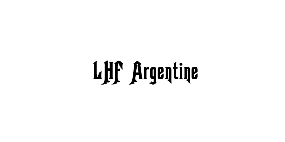 Fonte LHF Argentine