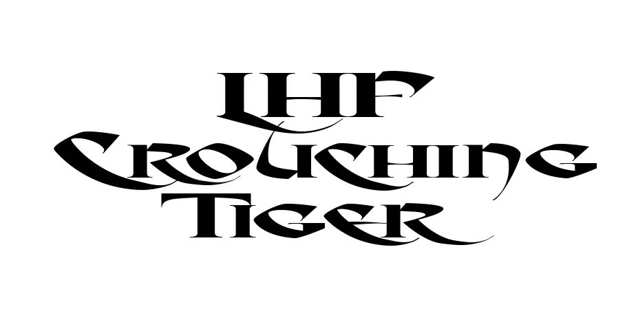 Fonte LHF Crouching Tiger