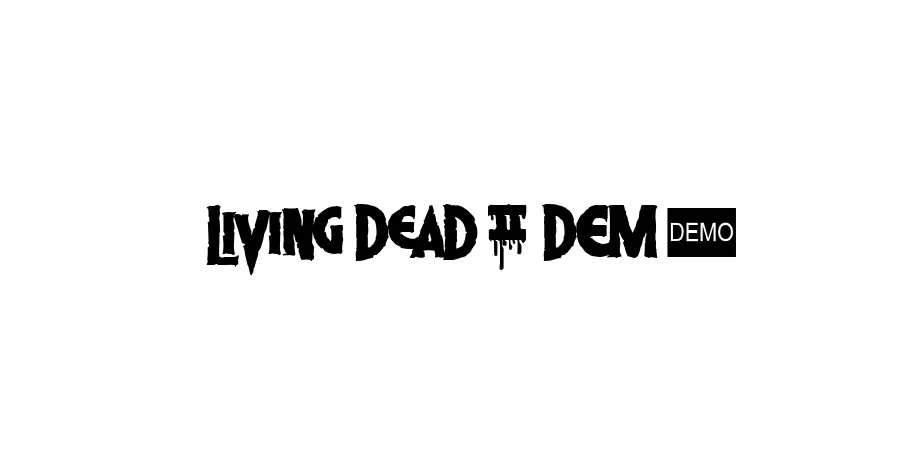 Fonte Living Dead 2 DEMO