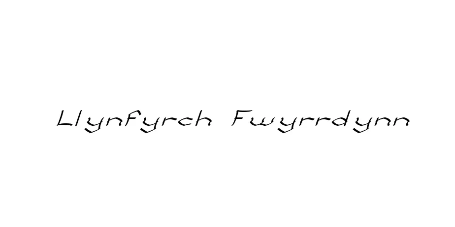 Fonte Llynfyrch Fwyrrdynn