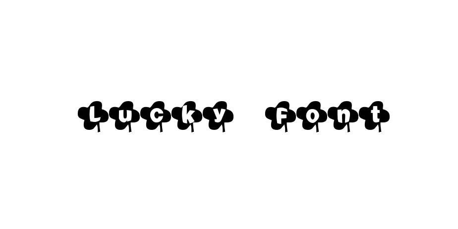 Fonte Lucky Font