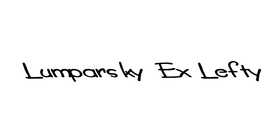 Fonte Lumparsky Ex Lefty