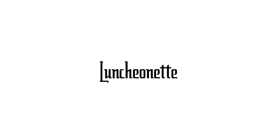 Fonte Luncheonette