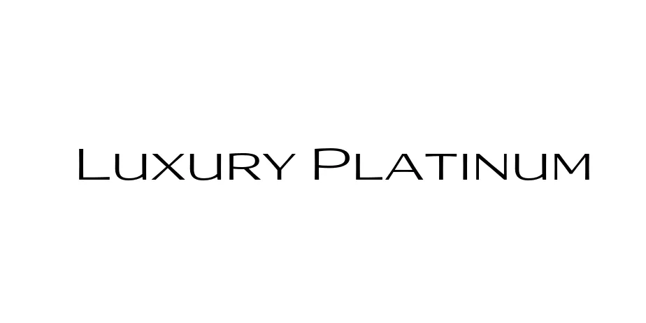 Fonte Luxury Platinum