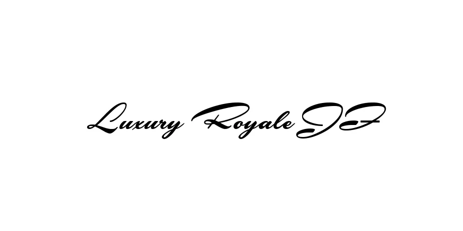 Fonte Luxury Royale JF