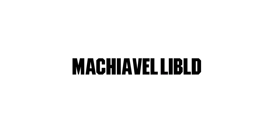 Fonte MachiavelliBld