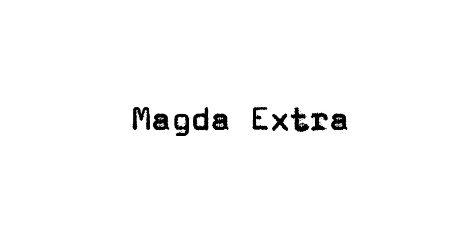 Fonte Magda Extra