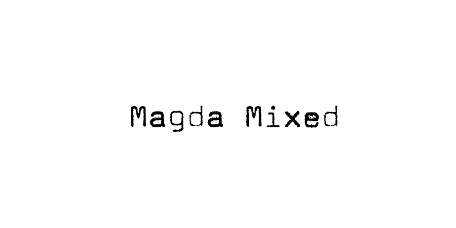 Fonte Magda Mixed