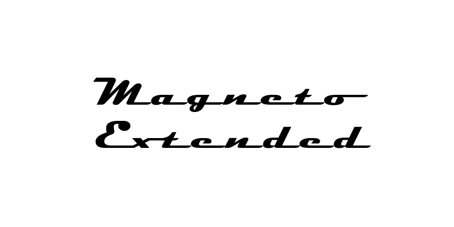 Fonte Magneto Extended