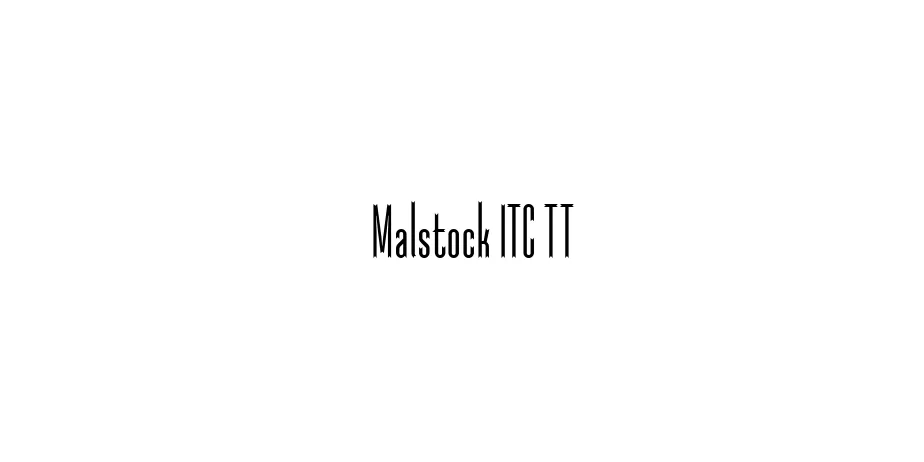 Fonte Malstock ITC TT