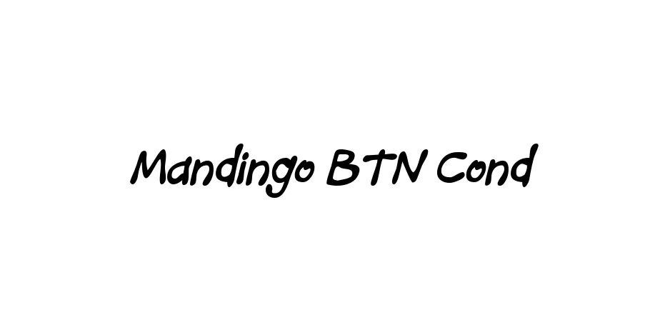 Fonte Mandingo BTN Cond