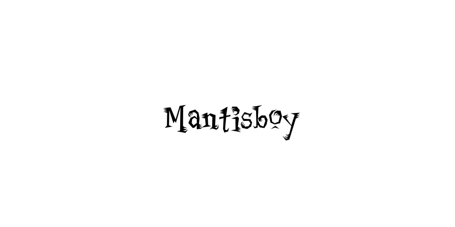 Fonte Mantisboy