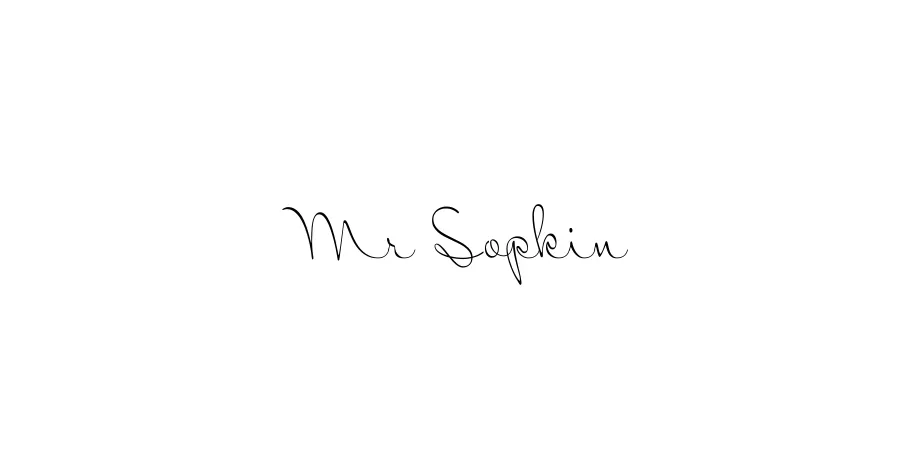 Fonte Mr Sopkin