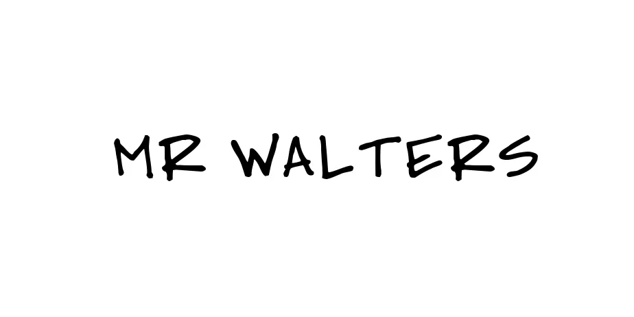 Fonte Mr Walters