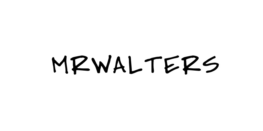 Fonte MrWalters