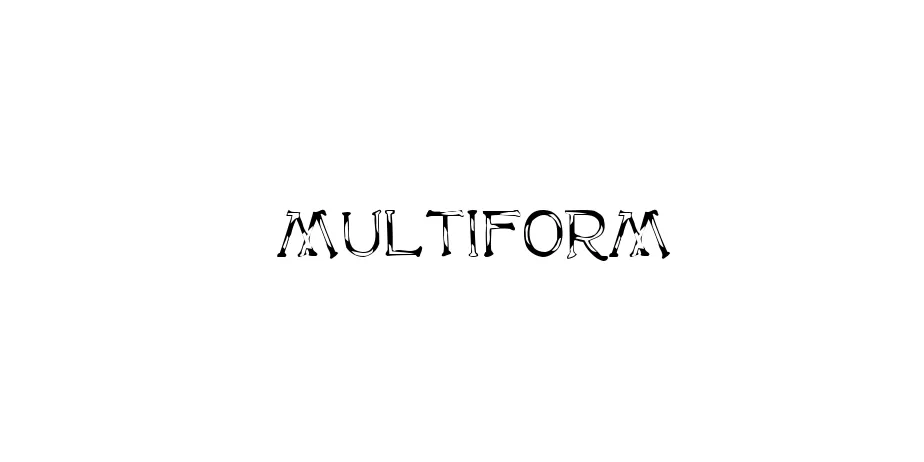 Fonte Multiform