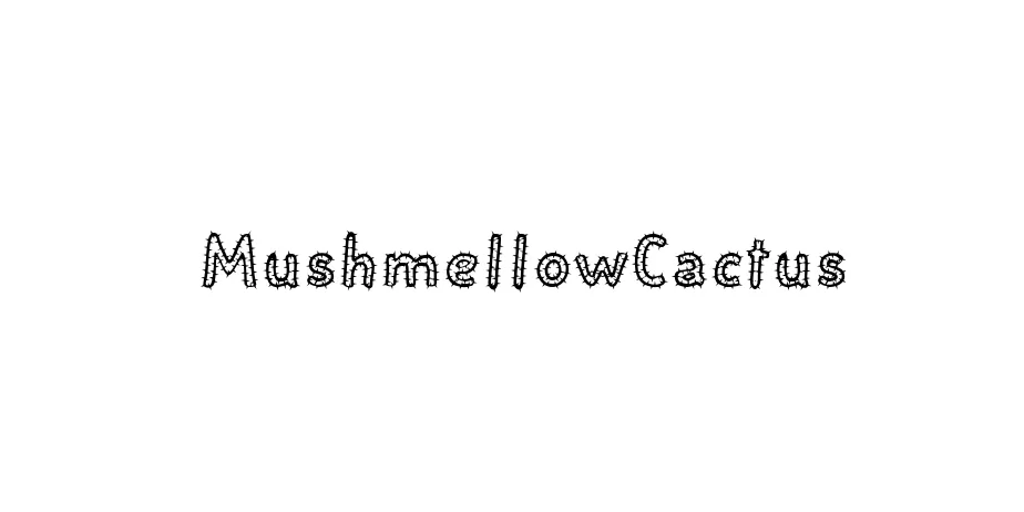 Fonte MushmellowCactus