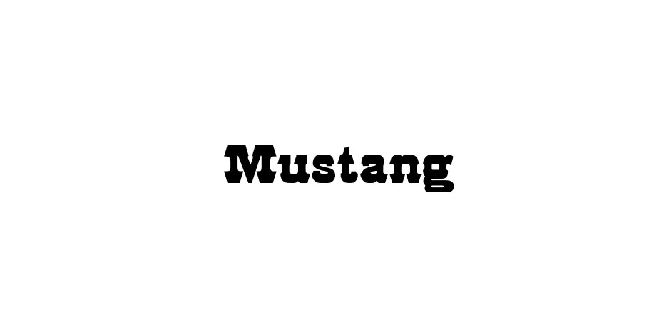 Fonte Mustang