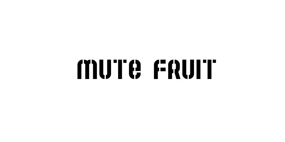 Fonte Mute Fruit