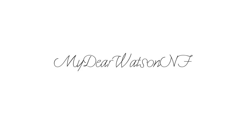 Fonte MyDearWatsonNF