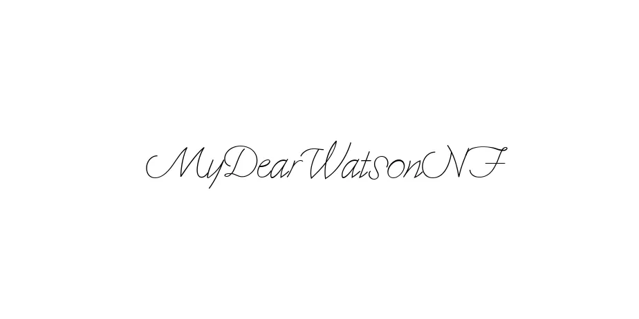 Fonte MyDearWatsonNF