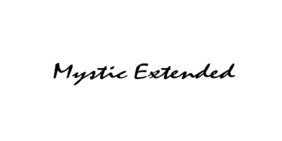 Fonte Mystic Extended