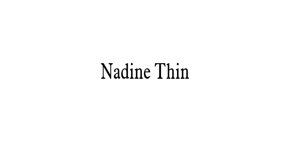 Fonte Nadine Thin