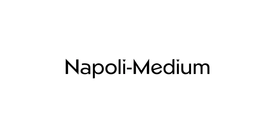 Fonte Napoli-Medium