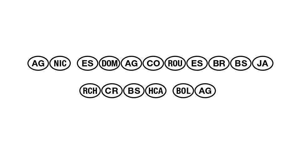 Fonte NationalCodes America