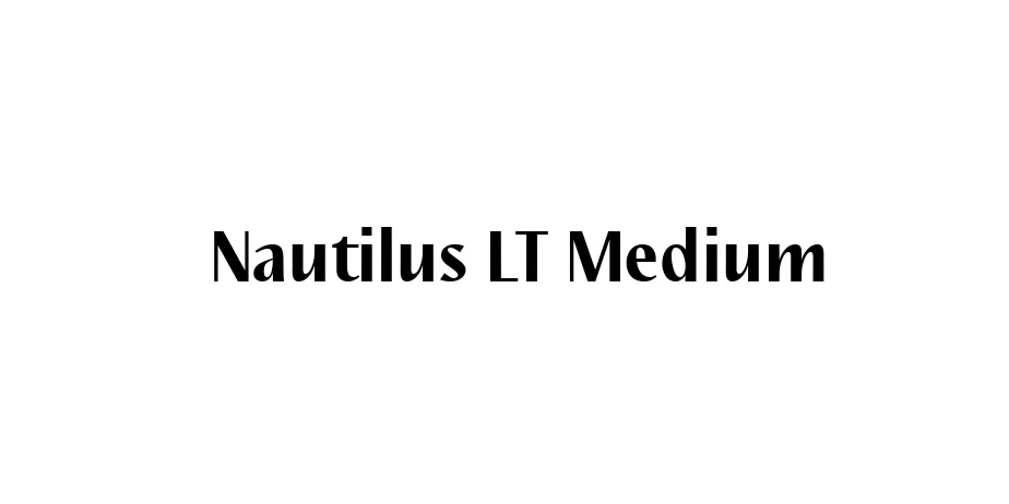 Fonte Nautilus LT Medium