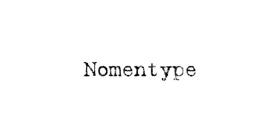 Fonte Nomentype