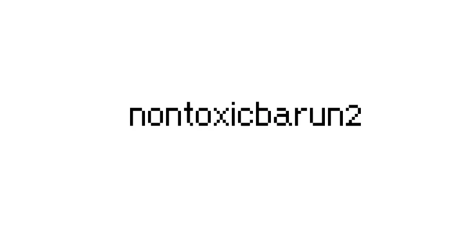 Fonte nontoxicbarun2