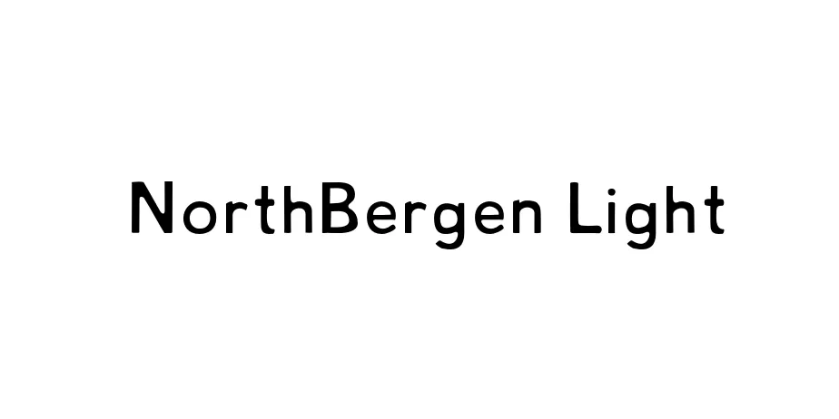 Fonte NorthBergen Light