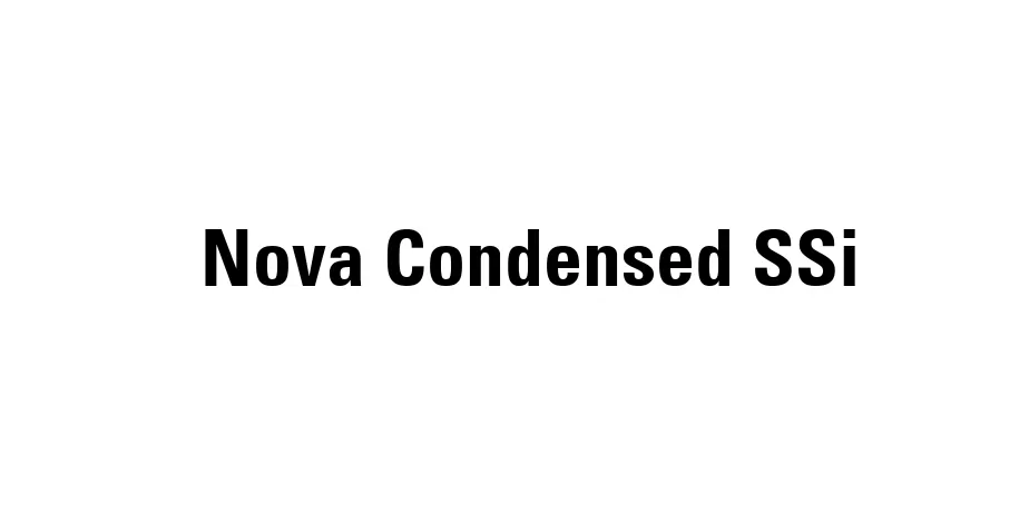 Fonte Nova Condensed SSi