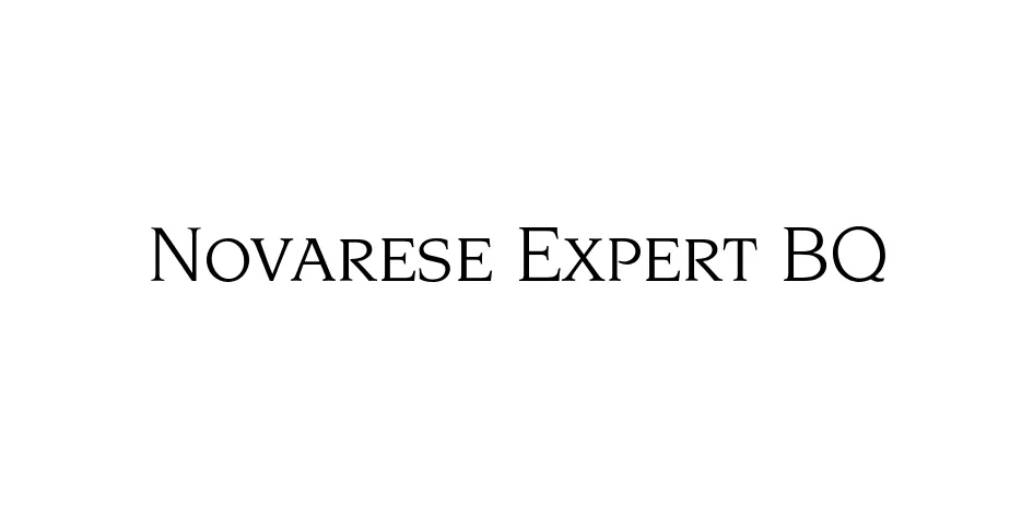 Fonte Novarese Expert BQ