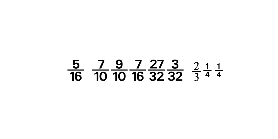 Fonte Numerics P11