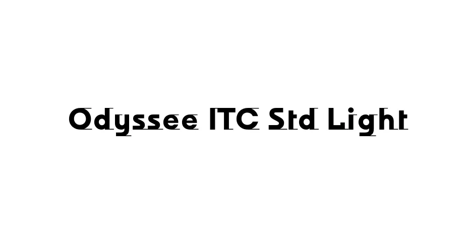 Fonte Odyssee ITC Std Light