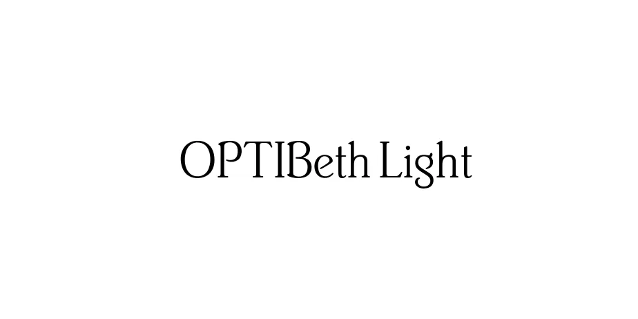 Fonte OPTIBeth Light