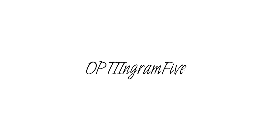 Fonte OPTIIngramFive