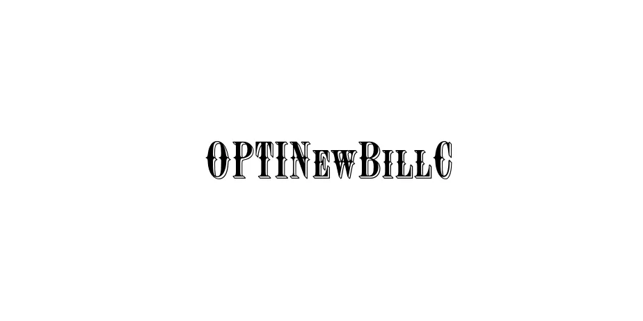 Fonte OPTINewBillC