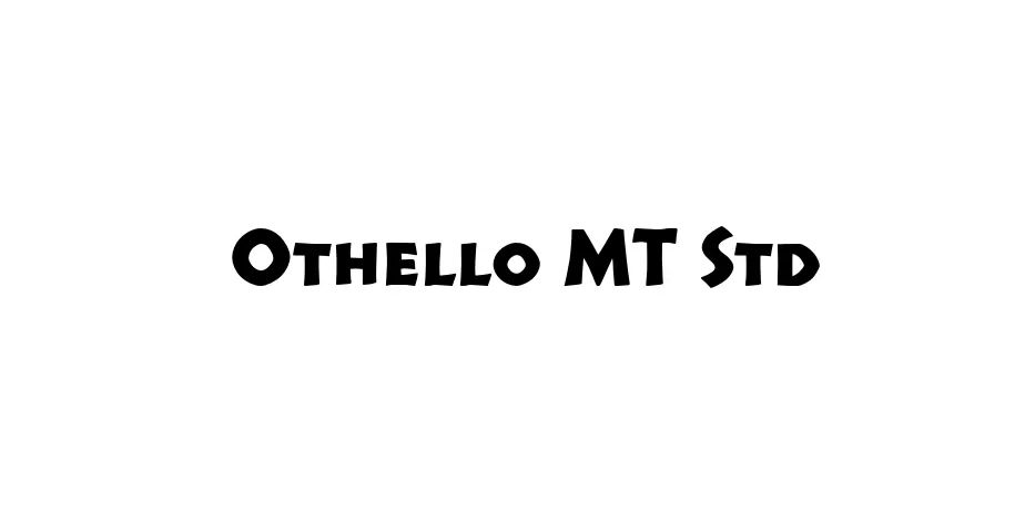 Fonte Othello MT Std